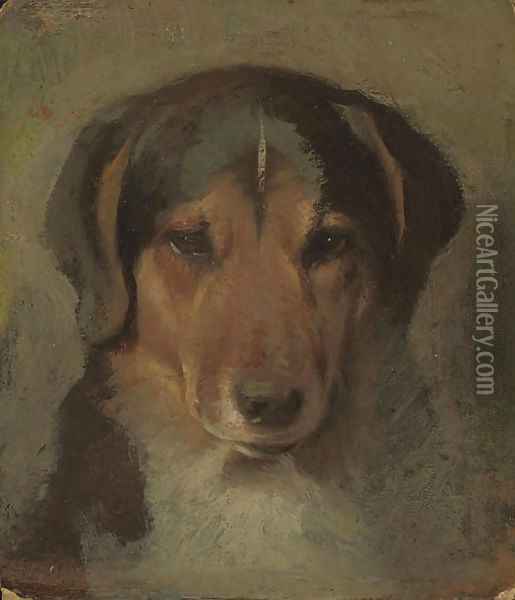 A faithful friend Oil Painting - Sir Edwin Henry Landseer