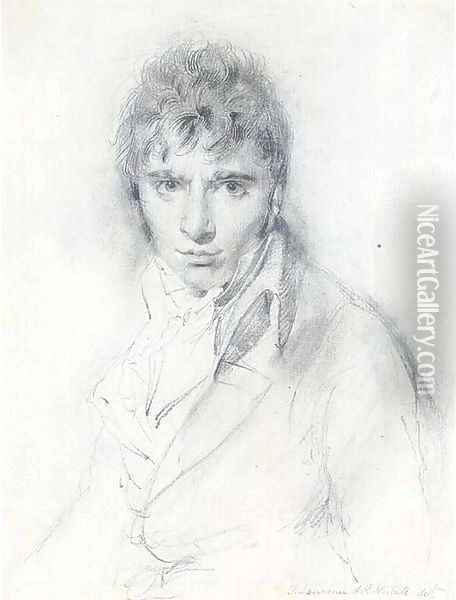 Portrait of Richard Westall, R.A. (1765-1836) Oil Painting - Sir Thomas Lawrence