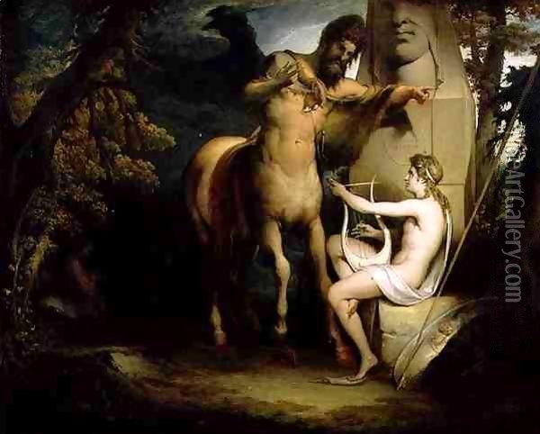 The Education of Achilles Oil Painting - James Barry