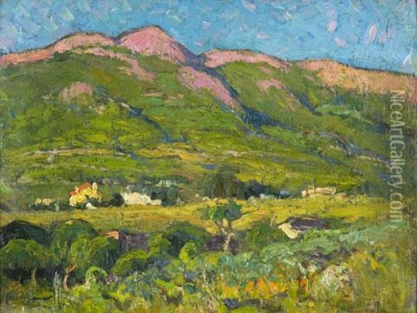 Capilla Del Monte Oil Painting - Atilio Malinverno