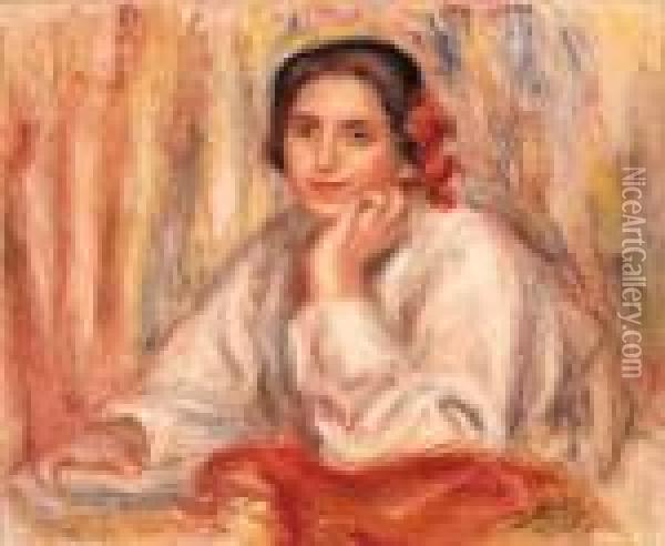 Vera Sergine Renoir Oil Painting - Pierre Auguste Renoir