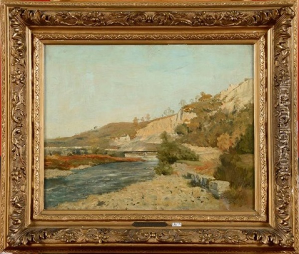 Riviere En Ardenne Oil Painting - Theodore Baron