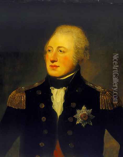 Vice-Admiral Sir Andrew Mitchell, 1757-1806 Oil Painting - Lemuel-Francis Abbott