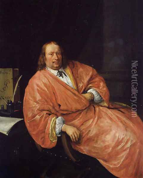 Portrait of Gerrit Gerritsz Schouten Oil Painting - Jan Steen