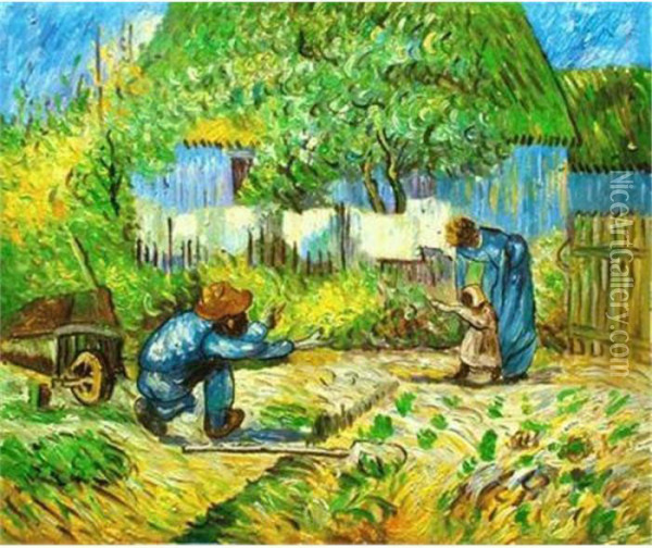 Emperor Moth Oil Painting - Vincent Van Gogh