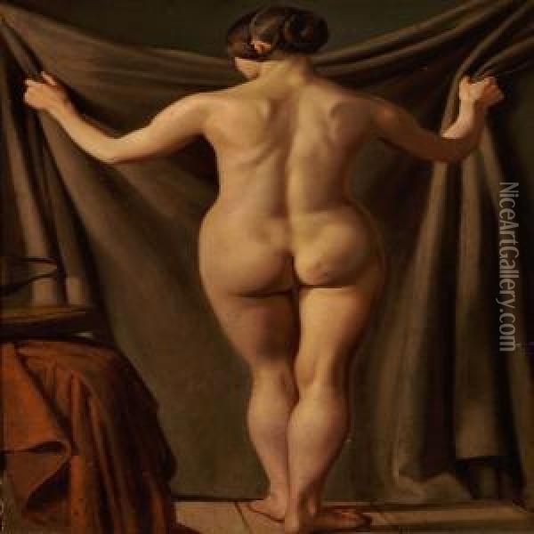Nude Oil Painting - Christoffer Wilhelm Eckersberg