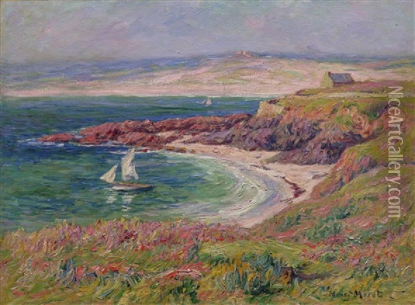 Baie De Trouville, Cotentin Oil Painting - Henry Moret