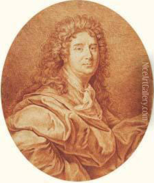 Portrait Presume De Joseph Parrocel Oil Painting - Jean Georges Christ. Coclers