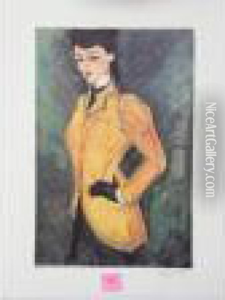 L'ecuyere Oil Painting - Amedeo Modigliani