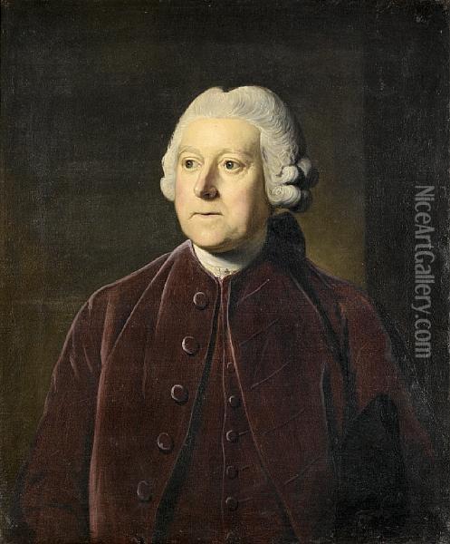Portrait Of Charles Pinfold Oil Painting - Sir Nathaniel Dance-Holland