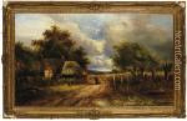 The Road Home Oil Painting - Joseph Thors