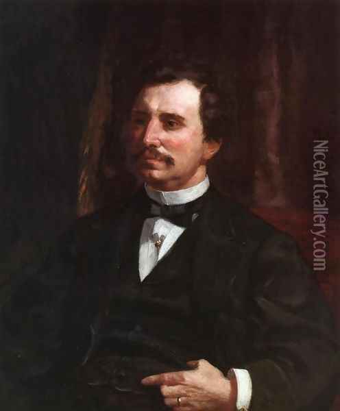 Portrait Of Colonel Howard Jenks Oil Painting - Pierre Auguste Renoir