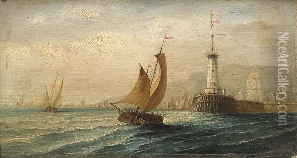 Marine Oil Painting - Ferdinand Bonheur
