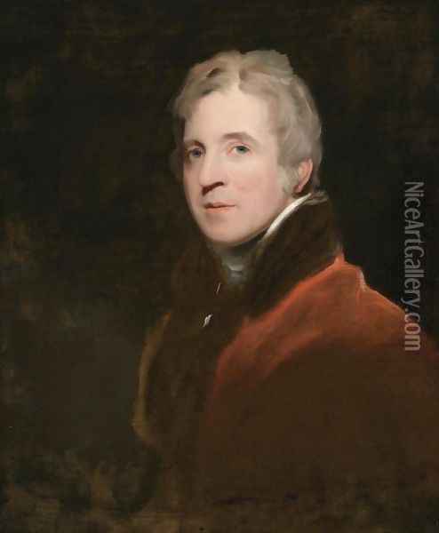 Portrait of Sir George Howland Beaumont, 7th Bt. (1753-1827) Oil Painting - Sir Thomas Lawrence