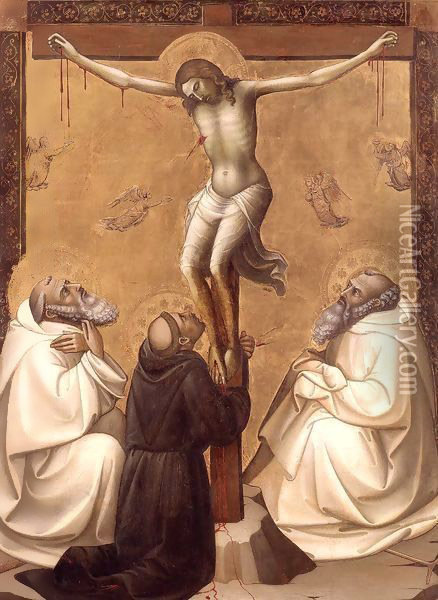 Christ on the Cross Oil Painting - Lorenzo Monaco