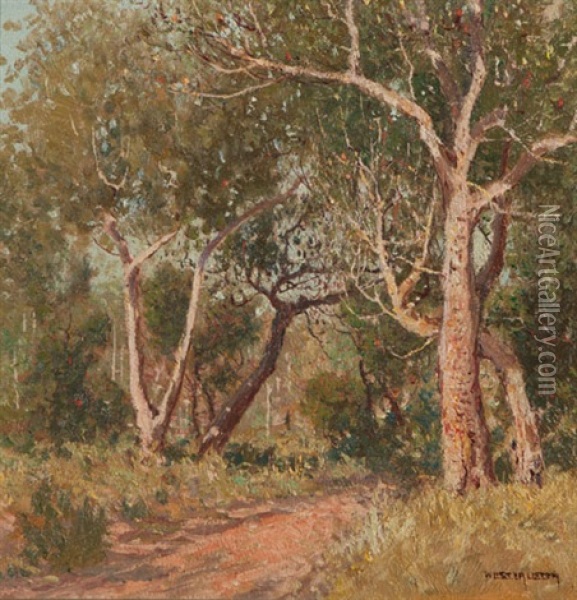 The Silent Bush Oil Painting - William Lister-Lister