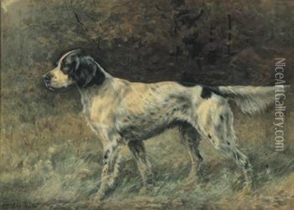 Frank I. Brown And Edwin G. Evans, Illinois Oil Painting - Edmund Henry Osthaus