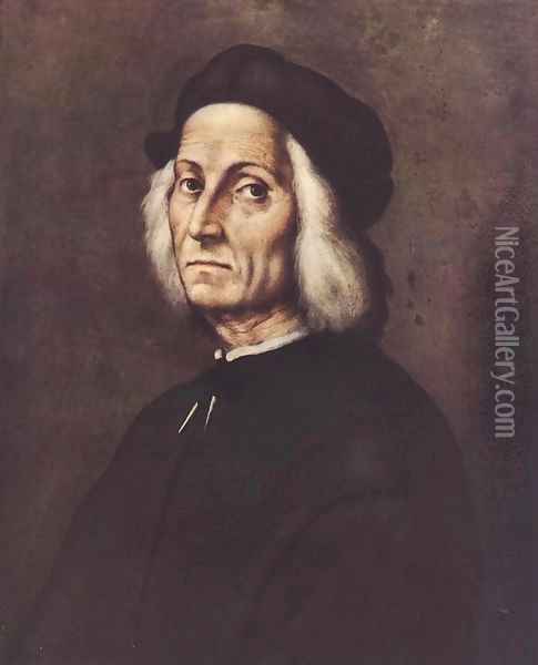 Portrait of an Old Man 3 Oil Painting - Ridolfo Ghirlandaio