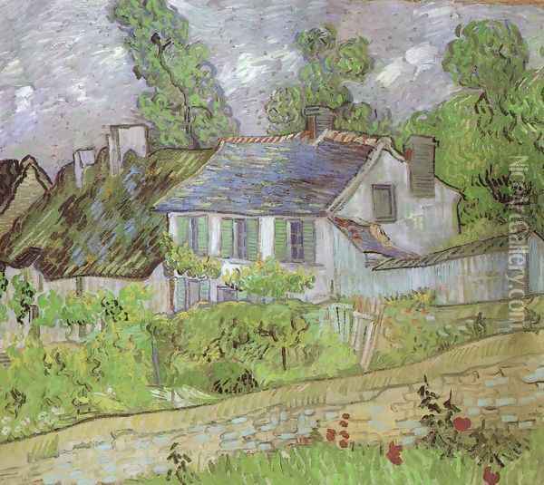 House in Auvers 2 Oil Painting - Vincent Van Gogh