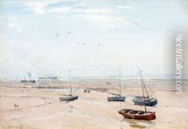 Leigh-on-sea Oil Painting - William Frederick Mayor