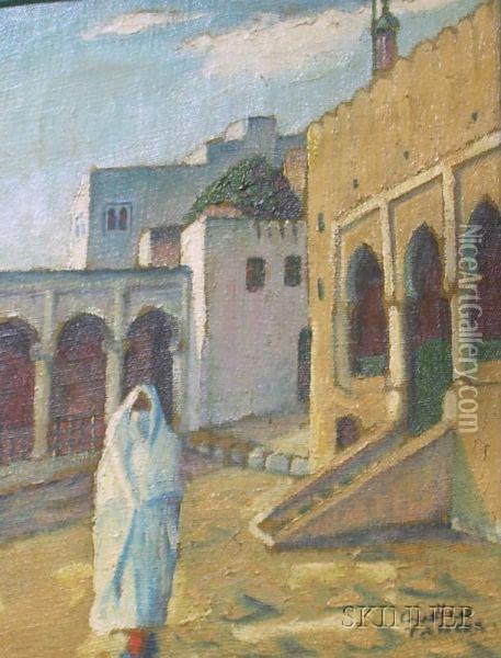 Tangier Oil Painting - Ethel Louise Coe