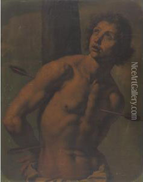 St. Sebastian Oil Painting - Ottavio Vannini