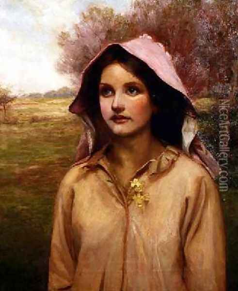 The Primrose Girl Oil Painting - William Ward Laing