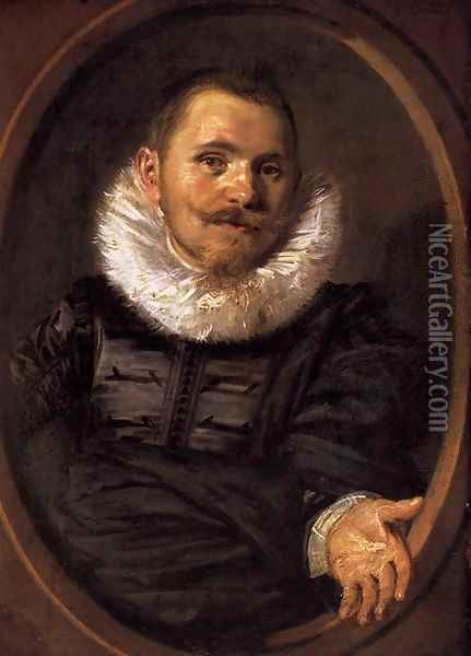 Portrait of a Man Oil Painting - Frans Hals
