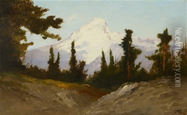 Mount Baker Oil Painting - John Fery