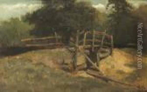 The Rickety Bridge Oil Painting - Anton Mauve