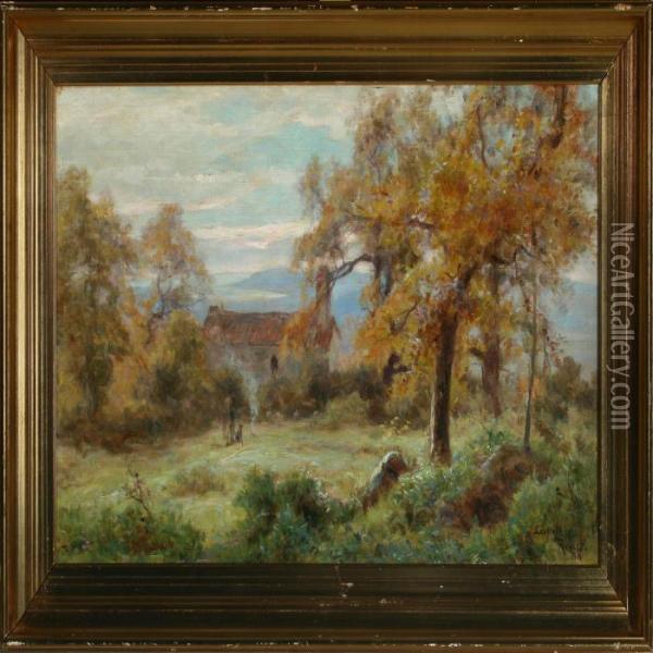 Scenery Oil Painting - Louis-Leopold Robert