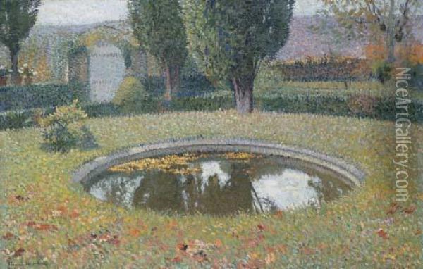 Le Bassin De Marquayrol Oil Painting - Henri Martin