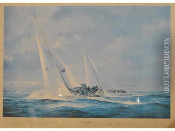 The Admirals Cup Oil Painting - Robert Taylor