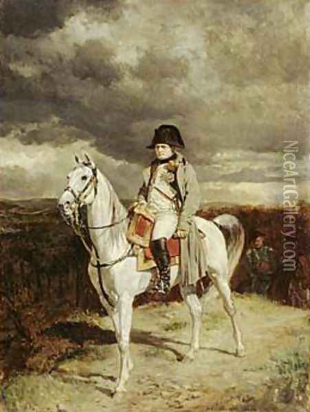 Napoleon Oil Painting - Jean-Louis-Ernest Meissonier