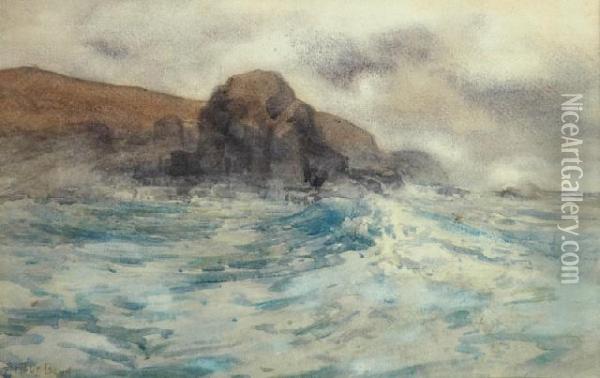 Senior Seascape Oil Painting - Arthur Merric Boyd
