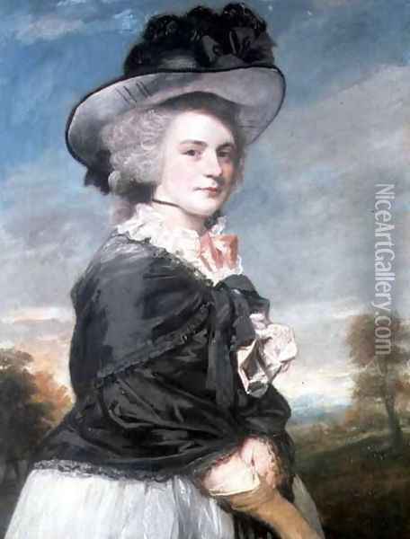 Portrait of Miss Keppel, afterwards Mrs Thomas Meyrick, 1782 Oil Painting - Sir Joshua Reynolds