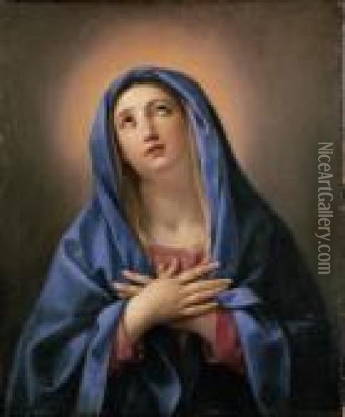 Vergine In Contemplazione Oil Painting - Guido Reni