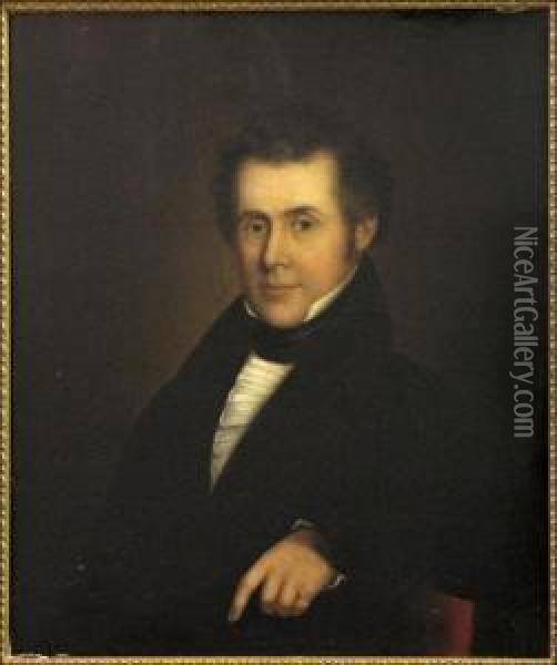 Portrait Of A Gentleman Oil Painting - William Owen
