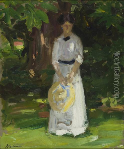 In The Garden Oil Painting - Francis Campbell Boileau Cadell