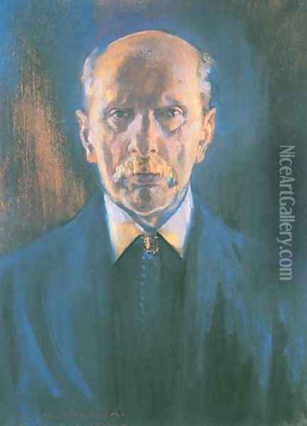 Portrait of Kazimierz Stankiewicz Oil Painting - Stanislaw Wyspianski