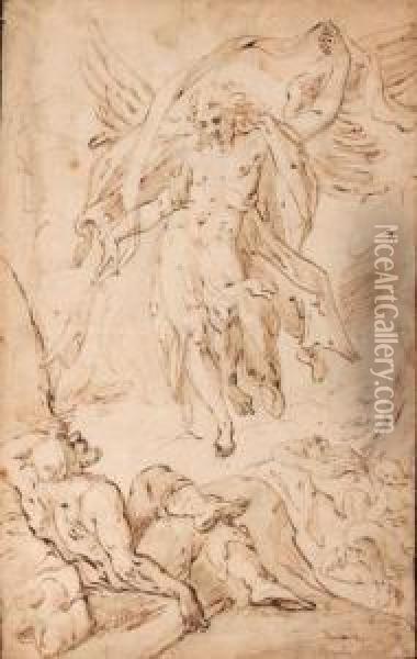 The Annunciation To The Shepherds Oil Painting - Hans, Jan Speeckaert