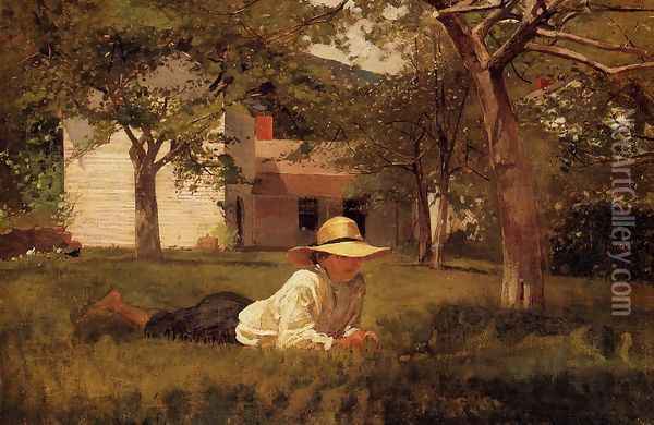 The Nooning Oil Painting - Winslow Homer