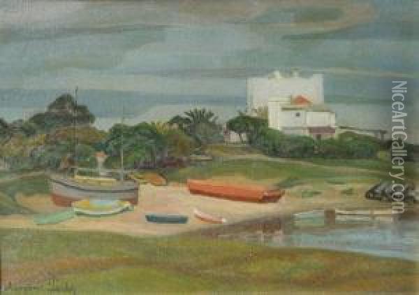 Punta Del Este Oil Painting - Dolcey Schenone Puig