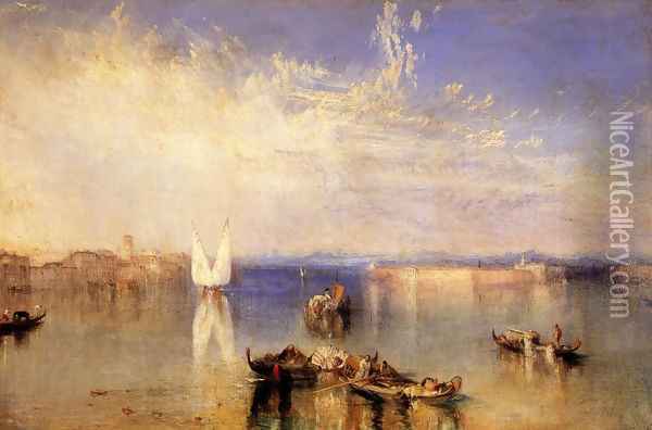 Campo Santo Venice Oil Painting - Joseph Mallord William Turner