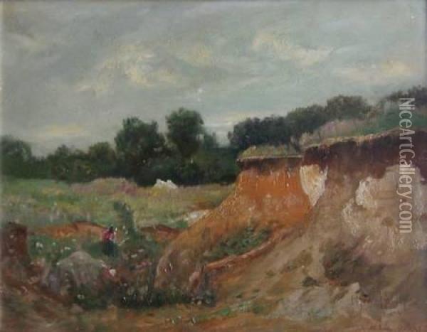 Studierte In Budapest, Munchen Und Paris Oil Painting - Ignac Ujvary
