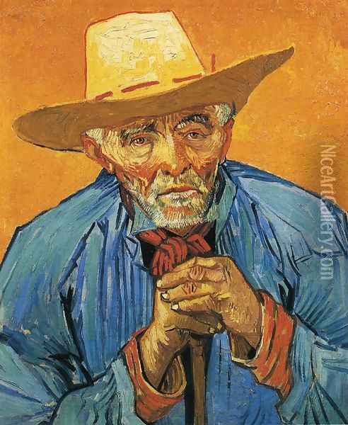 The Peasant, Portrait of Patience Escalier Oil Painting - Vincent Van Gogh