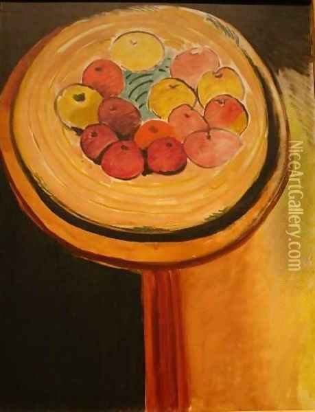 Apples Oil Painting - Henri Matisse