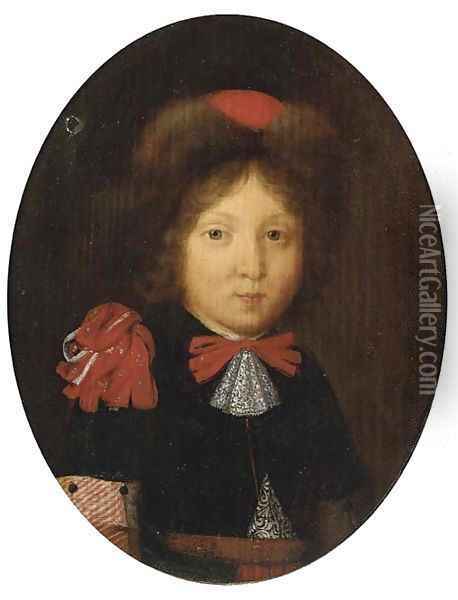 Portrait of a boy Oil Painting - Gerard Ter Borch