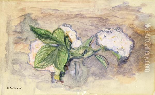 Petite Etude Defleurs Oil Painting - Jean-Edouard Vuillard