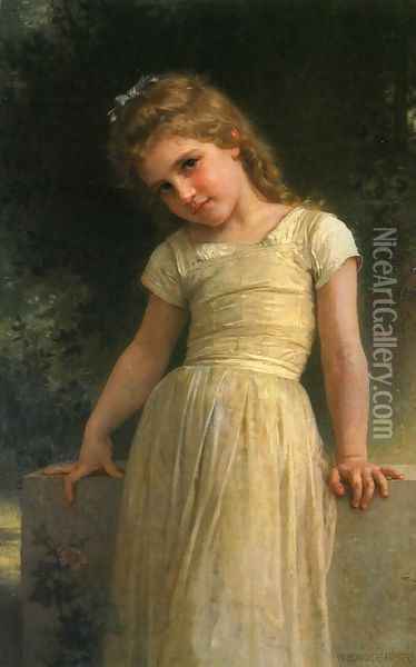 Elpieglerie Oil Painting - William-Adolphe Bouguereau
